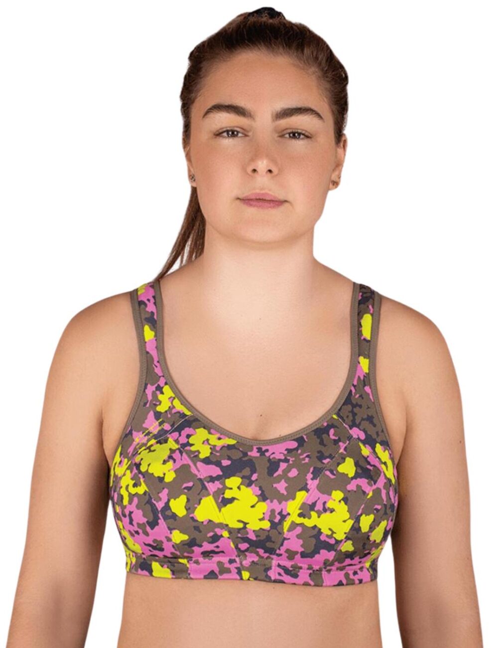 Shock Absorber Active Multi Sports Bra - Walnut Print - 32C