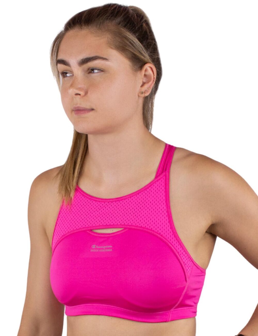 Shock Absorber Evo Crop Top - Fuschia Purple - XS - 8