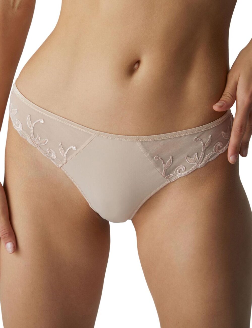Simone Perele Andora Thong - Peau Rosee - M - 12