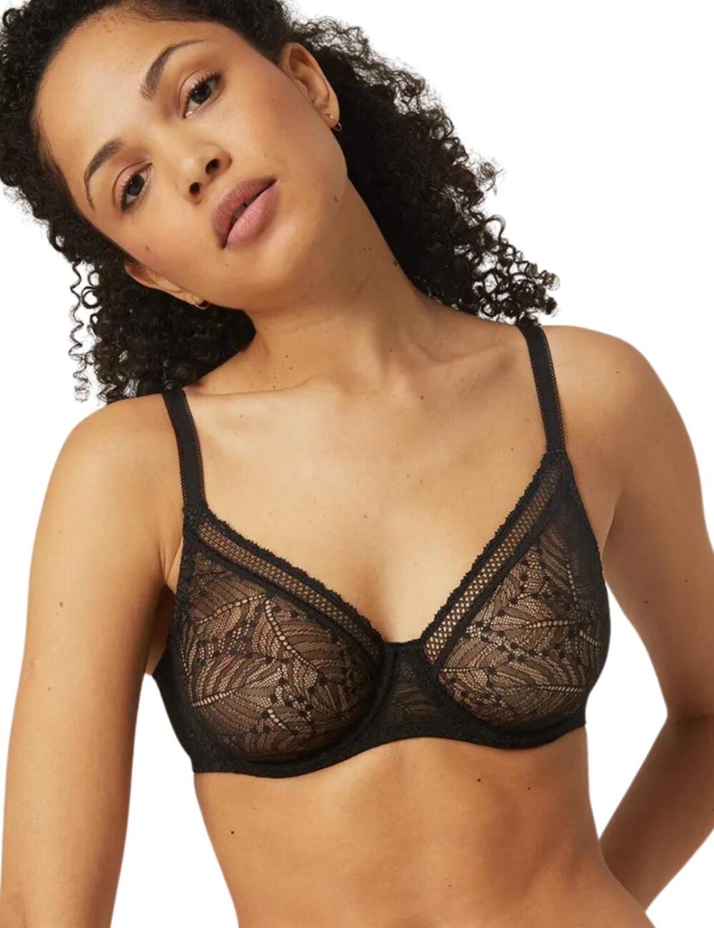Simone Perele Comete Full Cup Bra - Black - 34E