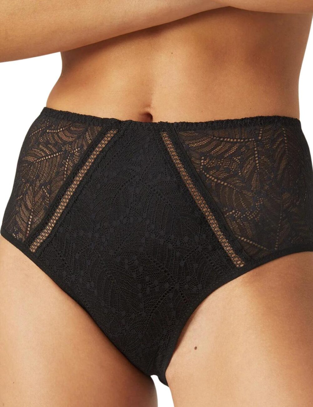 Simone Perele Comete Retro Brief - Black - S - 10
