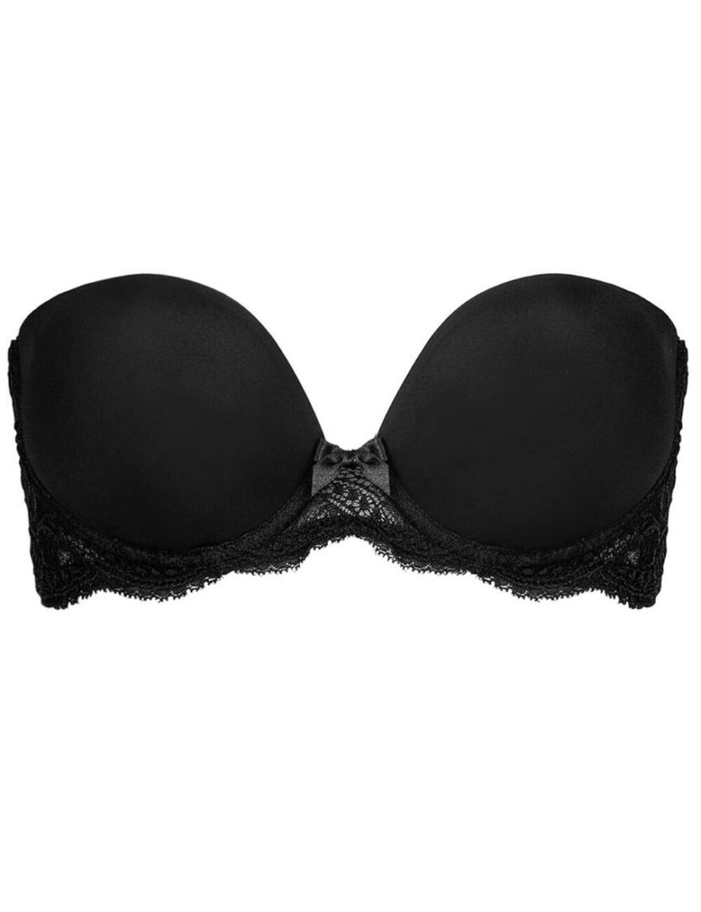 Simone Perele Eden Strapless Plunge Bra - Black - 30D
