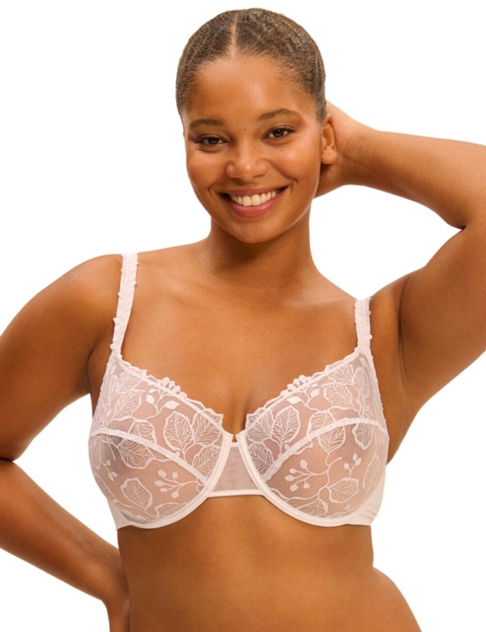 Simone Perele Lumineuse Full Cup Bra - Cristal White - 34B