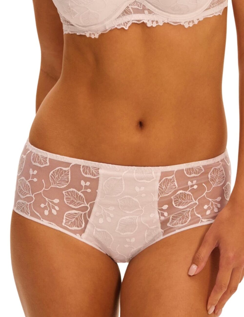 Simone Perele Lumineuse Retro Brief - Cristal White - S - 10
