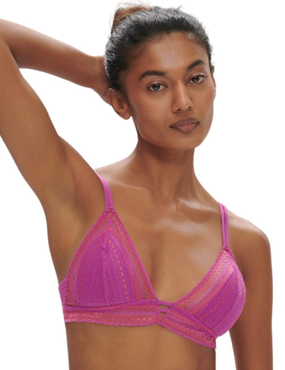 Simone Perele Pia Non Wired Bra - Energy Pink - XS - 8