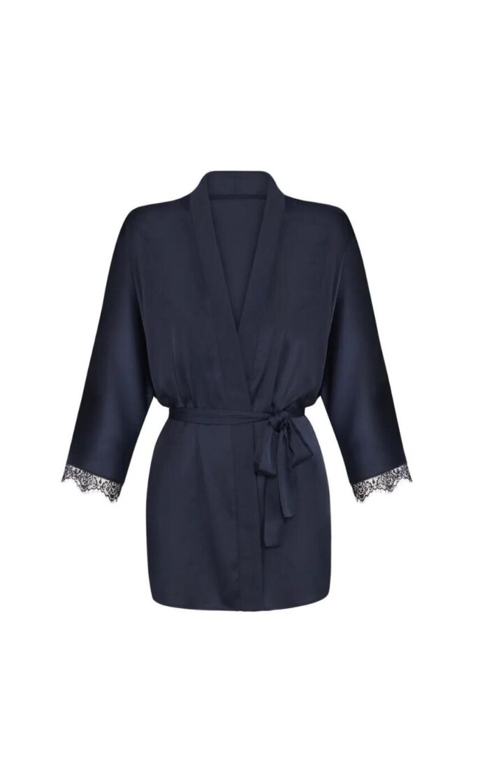 Simone Perele Satin Secrets Kimono - Full Moon