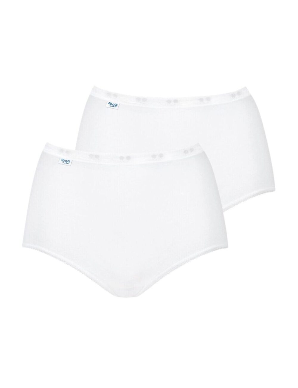 Sloggi Basic+ Maxi Brief 2 Pack - White - 4XL - 22