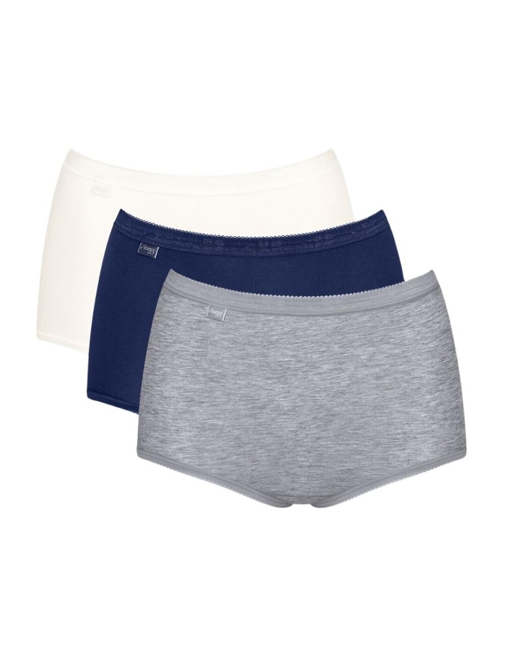 Sloggi Basic+ Maxi Brief 3 Pack - Multiple Colours 17 - S - 10