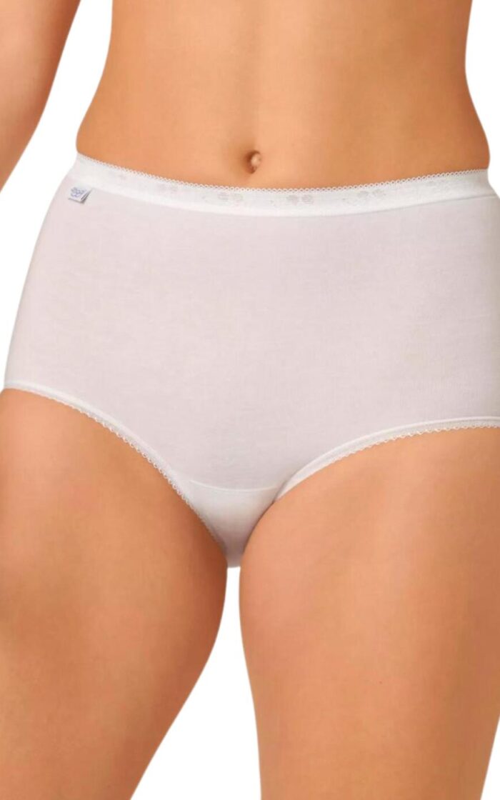 Sloggi Basic+ Maxi Brief - White - S - 10