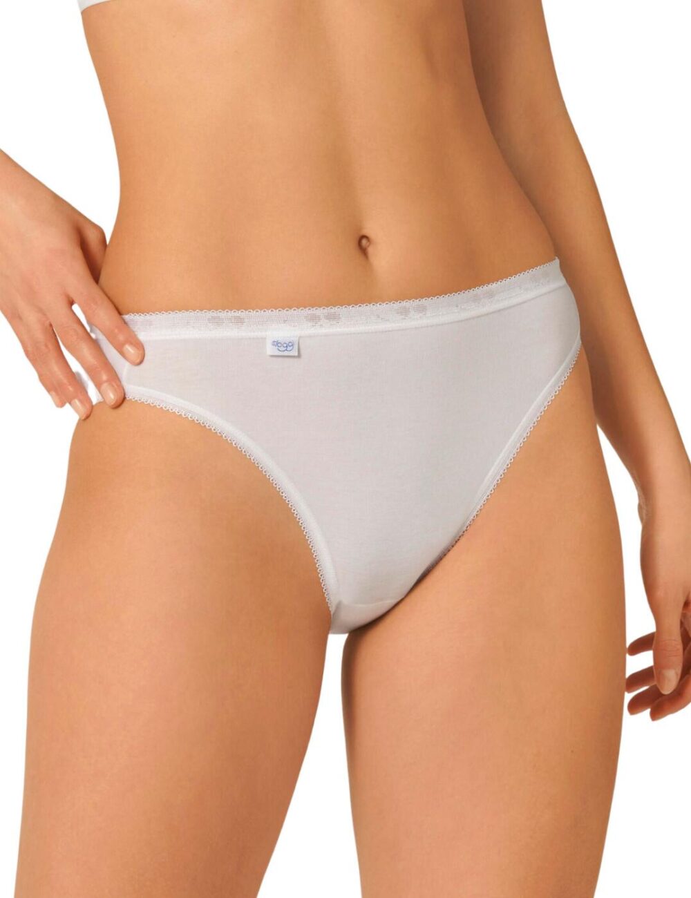 Sloggi Basic Tai Brief 3 Pack - White - XS - 8