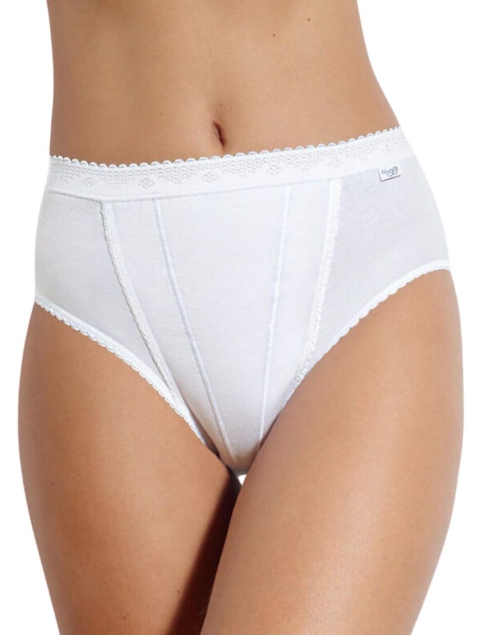 Sloggi Control Tai Brief 2 Pack - White - L - 14