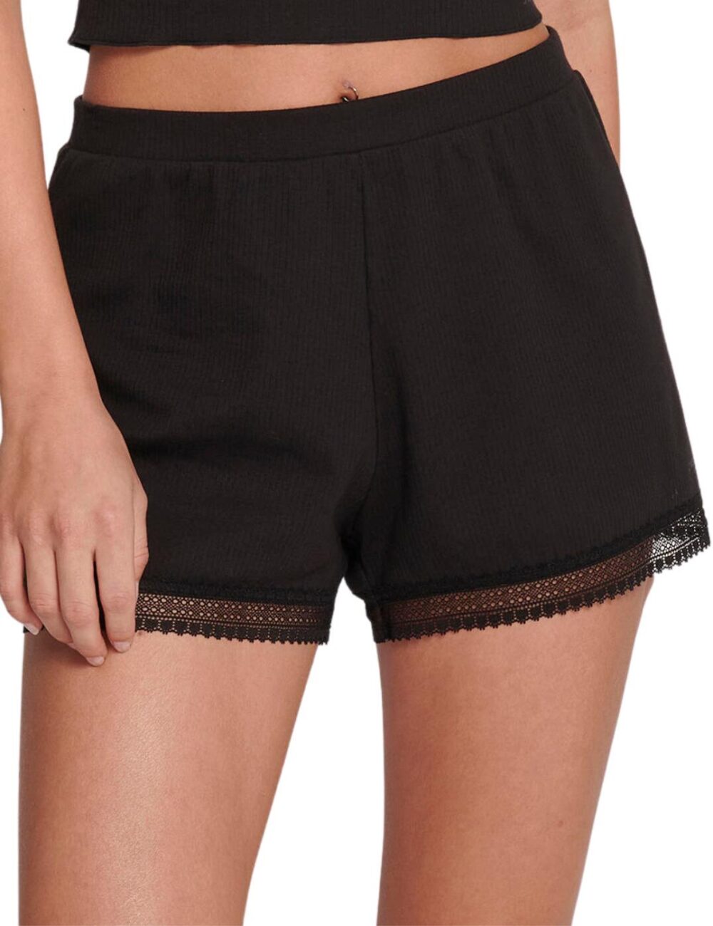 Sloggi Go Ribbed Shorty Brief - Black - XS - 8