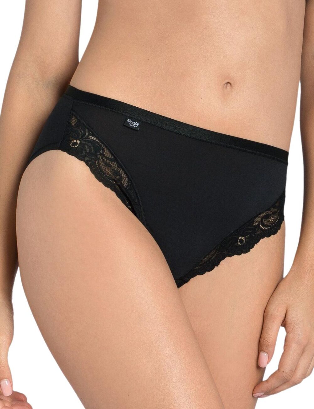 Sloggi Romance Tai Brief - Black - L - 14