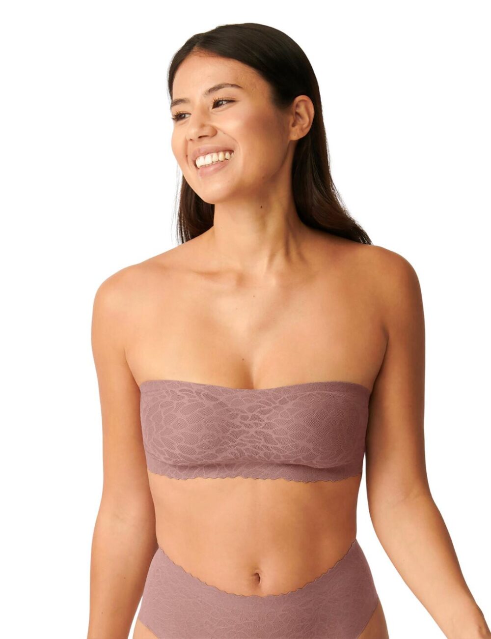 Sloggi Zero Feel Lace 2.0 Bandeau Bra - Cacao - XS - 8