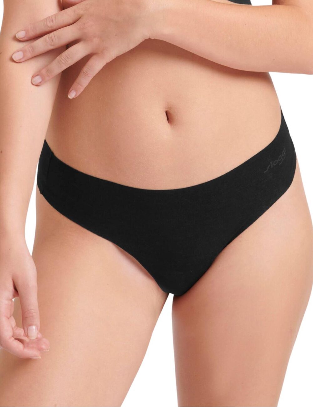 Sloggi Zero Feel Thong - Black - XS - 8