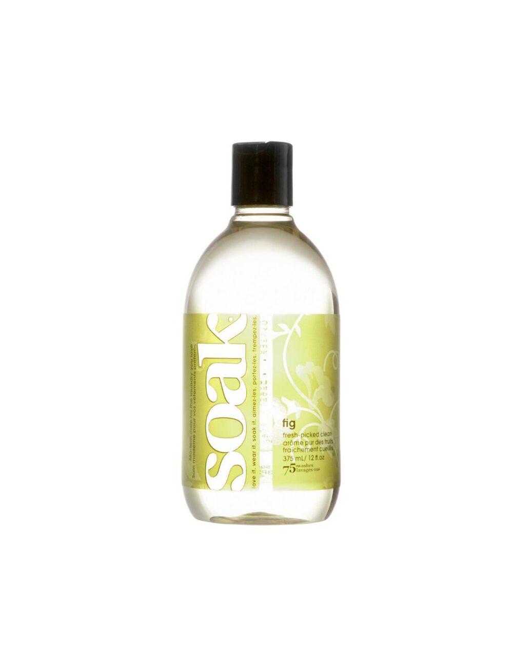 Soak Full Size No Rinse Lingerie & Swimwear Wash - 375ml - Fig (375ml) - One Size