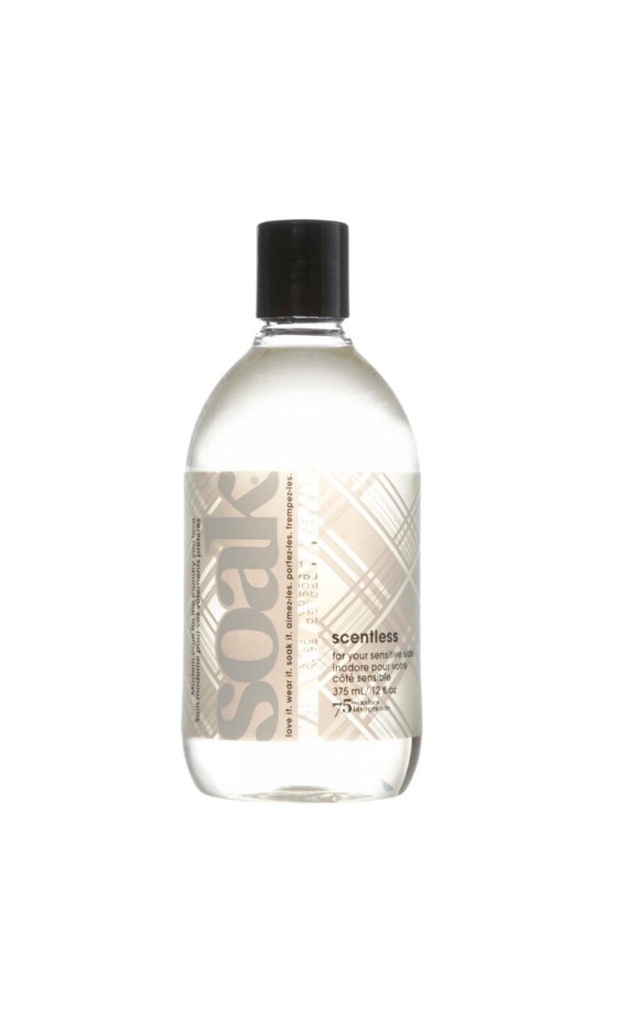Soak Full Size No Rinse Lingerie & Swimwear Wash - 375ml - Scentless (375ml) - One Size