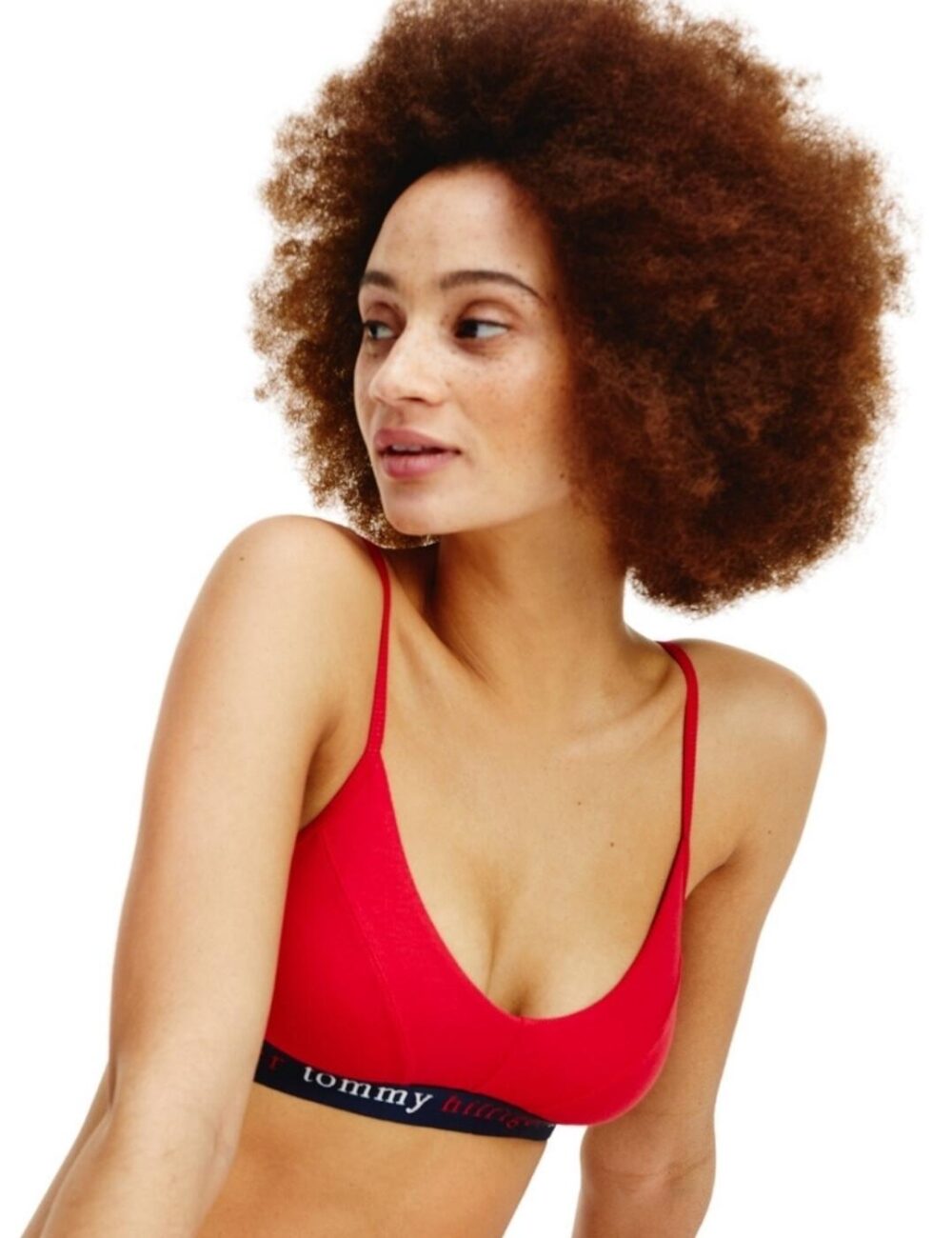 Tommy Hilfiger TH Classic Bralette - Tango Red