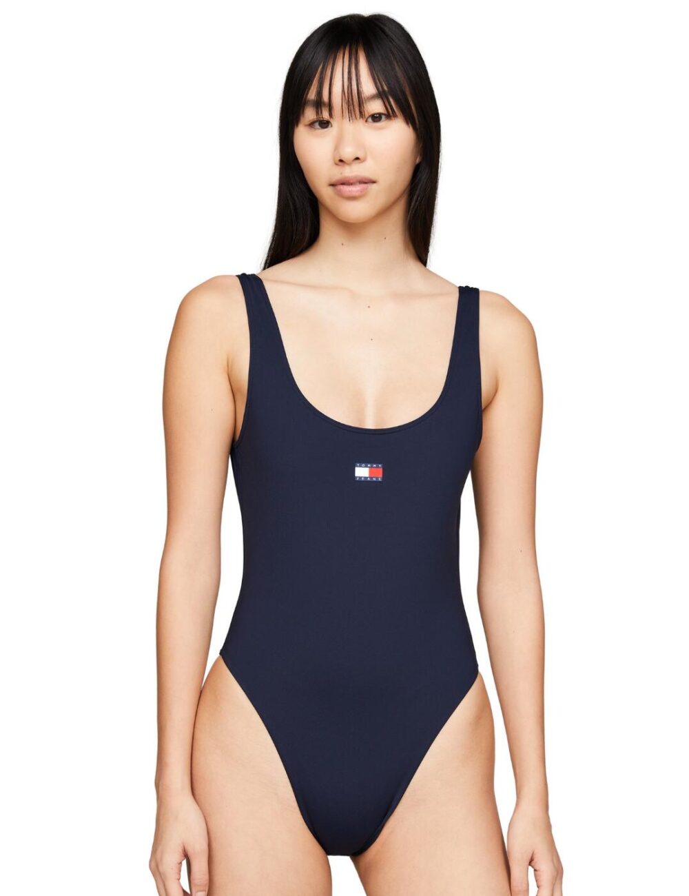 Tommy Hilfiger TJ Heritage Swimsuit - Dark Night Navy - XL - 16