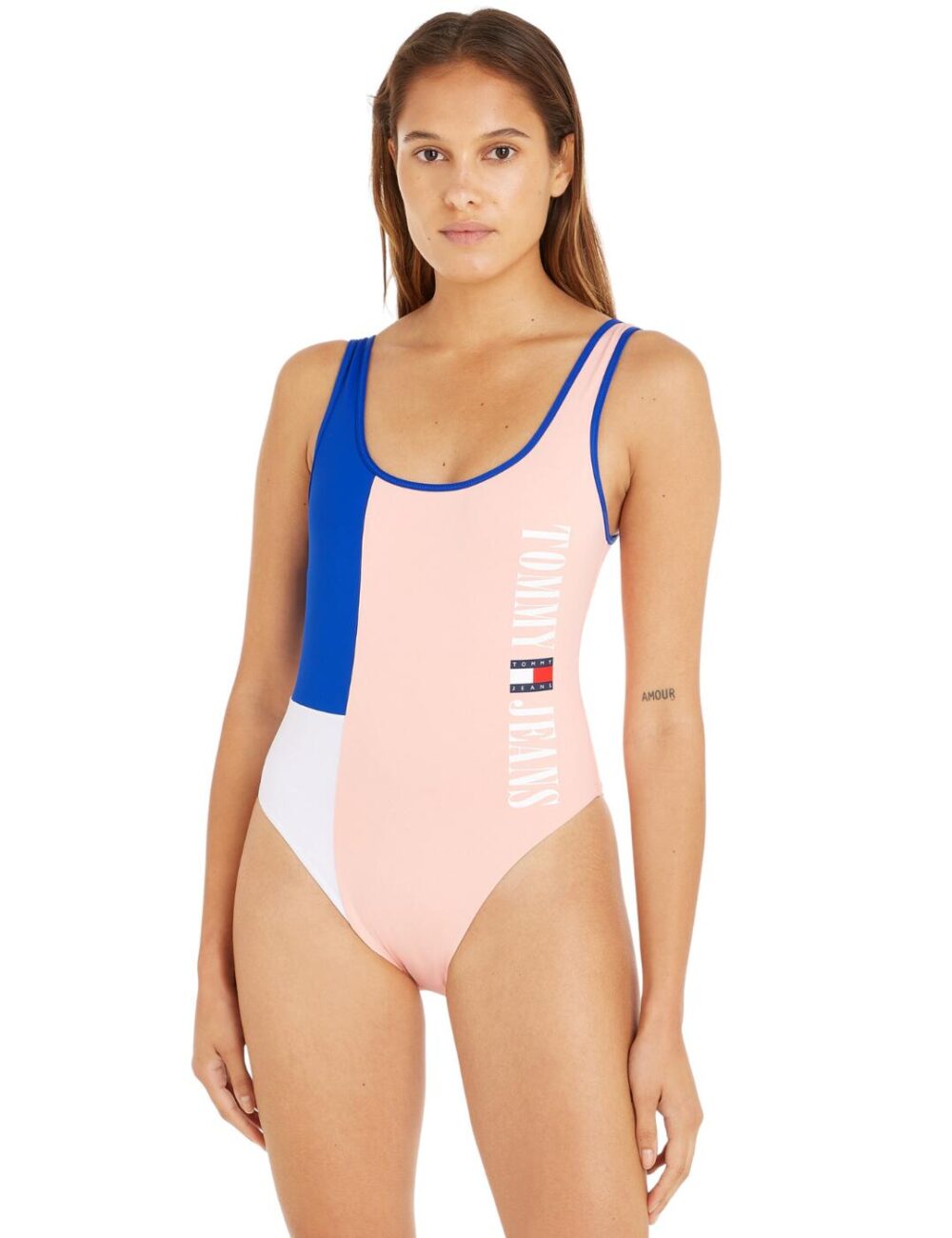 Tommy Hilfiger TJ Natural Swimsuit - Cosmetic Peach - XS - 8