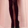 Trasparenze Dora Ribbed Wool Over Knee Socks