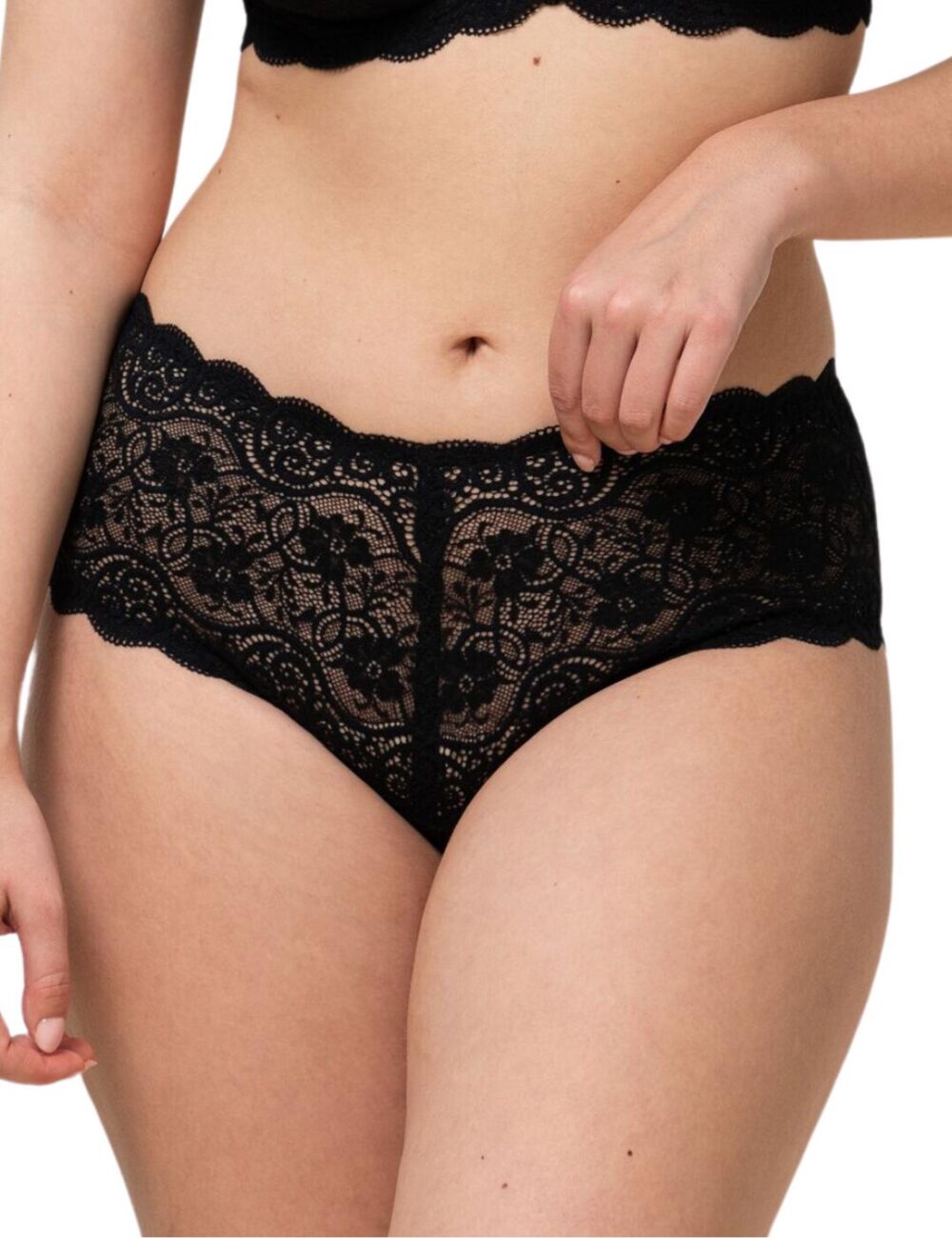 Triumph Amourette 300 Maxi Brief - Black - XS - 8