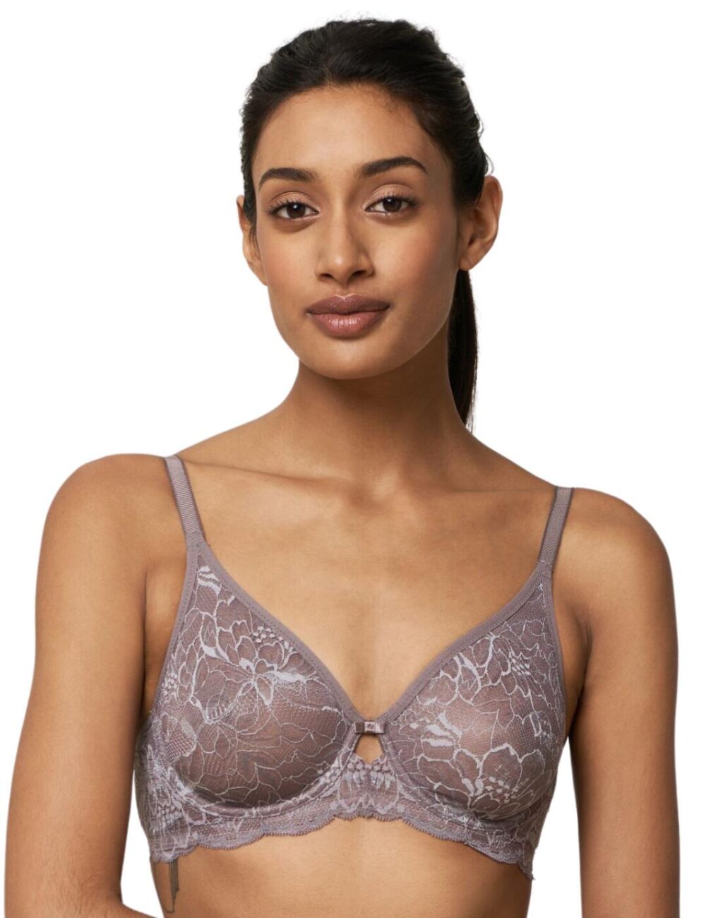 Triumph Amourette Charm Conscious Underwired Bra - Pigeon grey - 32F