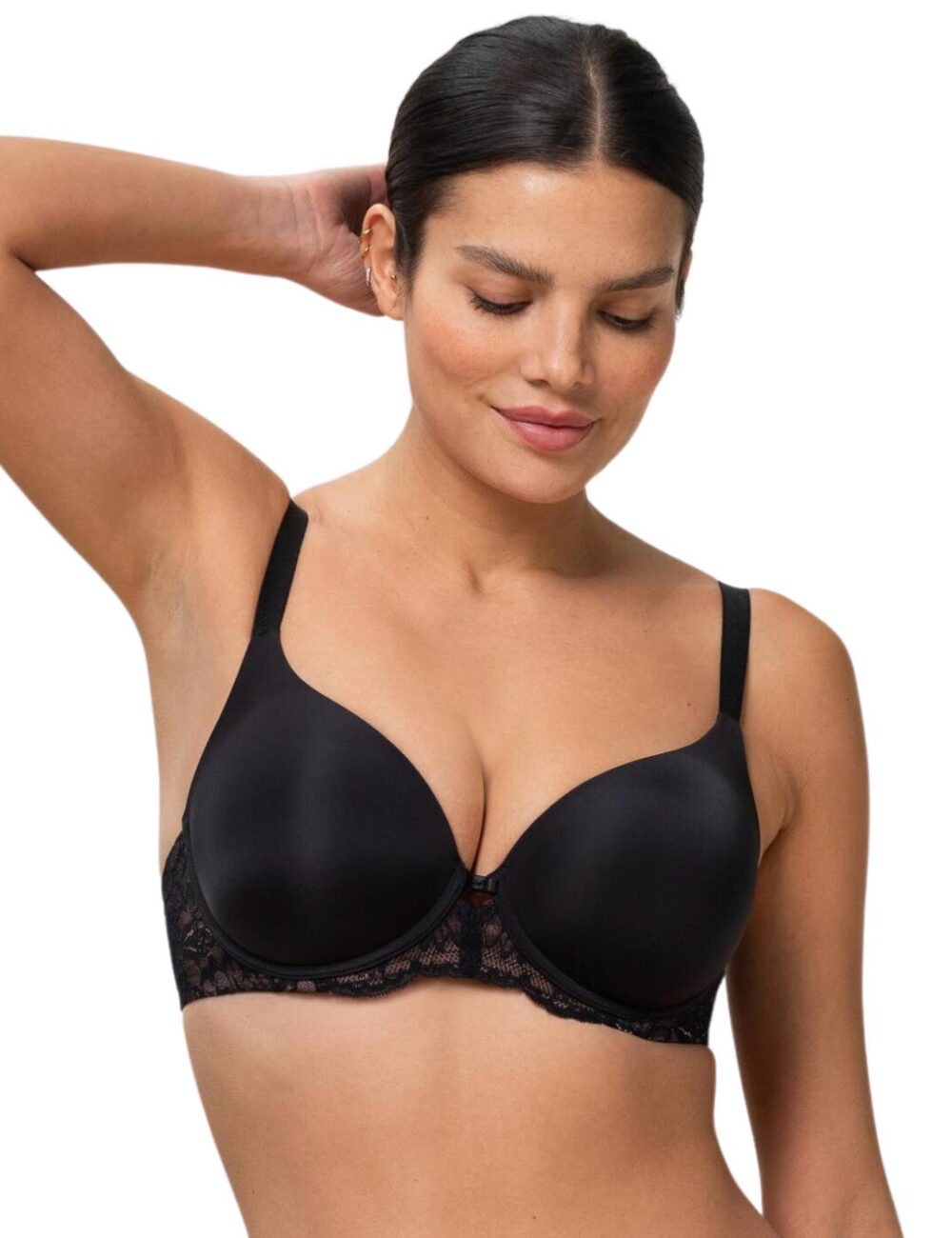 Triumph Amourette Charm Padded Bra - Black - 38A