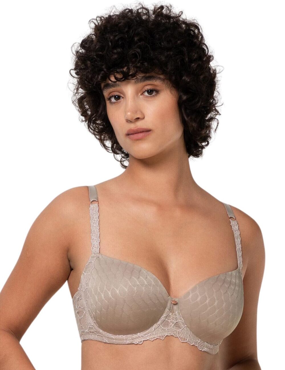 Triumph Azalea Florale Padded Bra - Mink - 32C