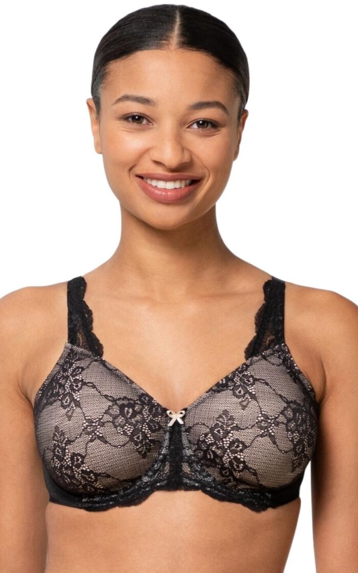 Triumph Contouring Sensation Minimiser Bra - Black