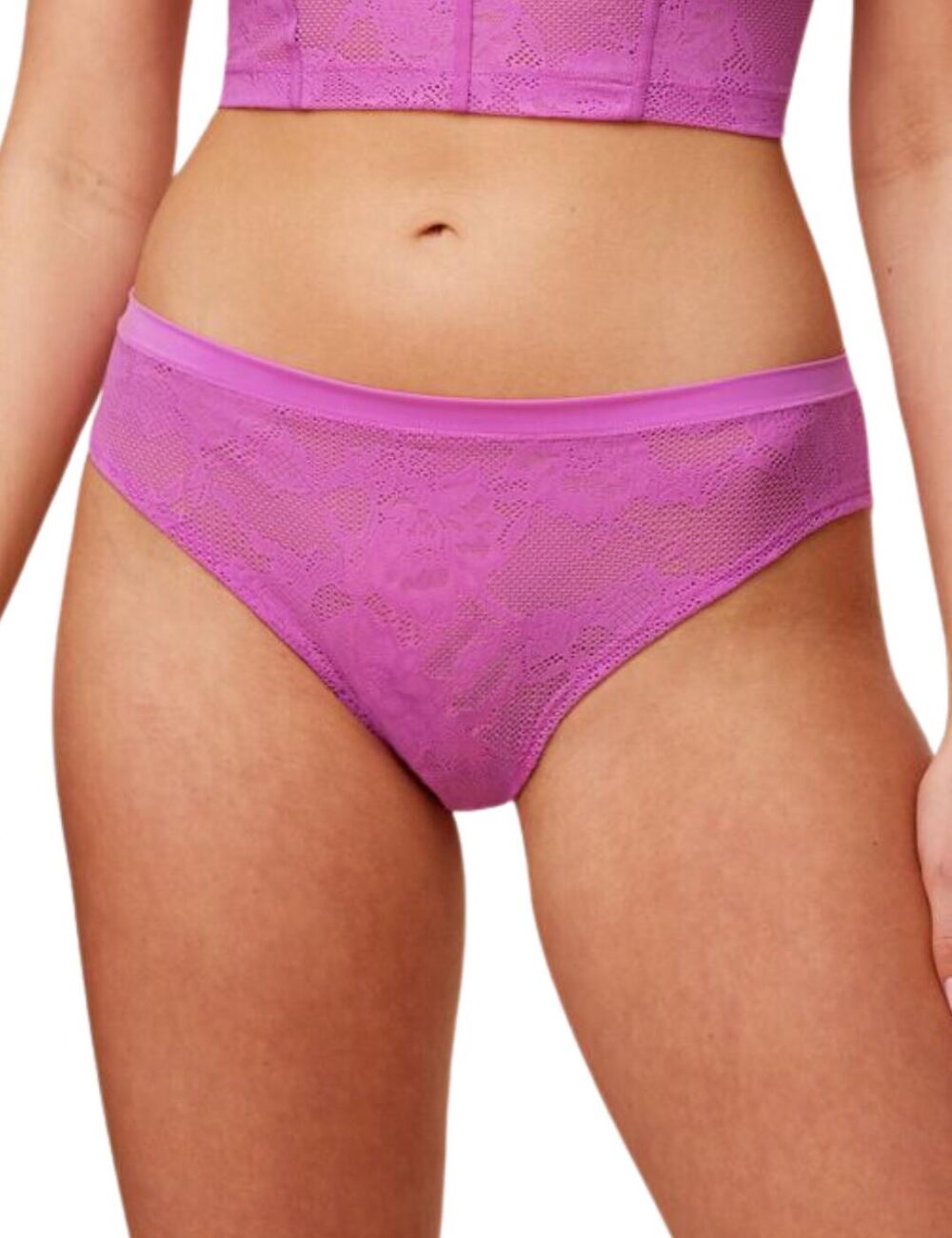 Triumph Smart Deco Brazilian Brief - Flash Pink - 02