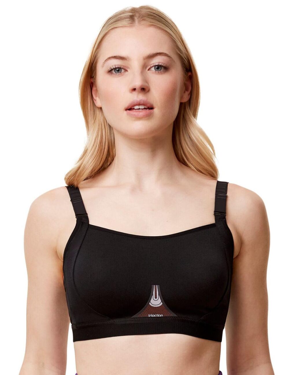 Triumph Triaction Gravity Lite Non Wired Sports Bra - Black - 32B