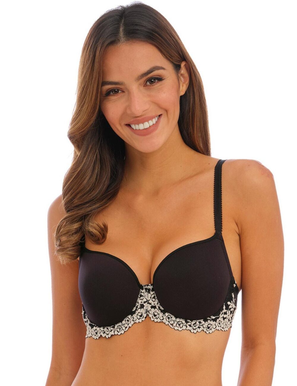 Wacoal Embrace Lace Contour Bra - Black - 32E