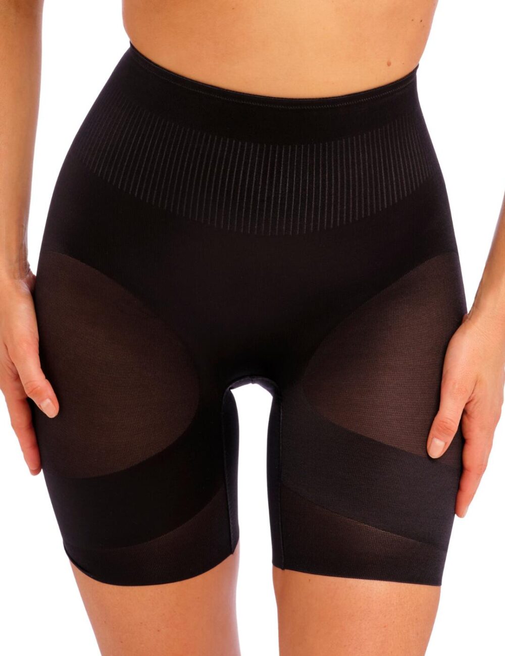 Wacoal Fit & Lift Long Leg Shaper - Black - S - 10