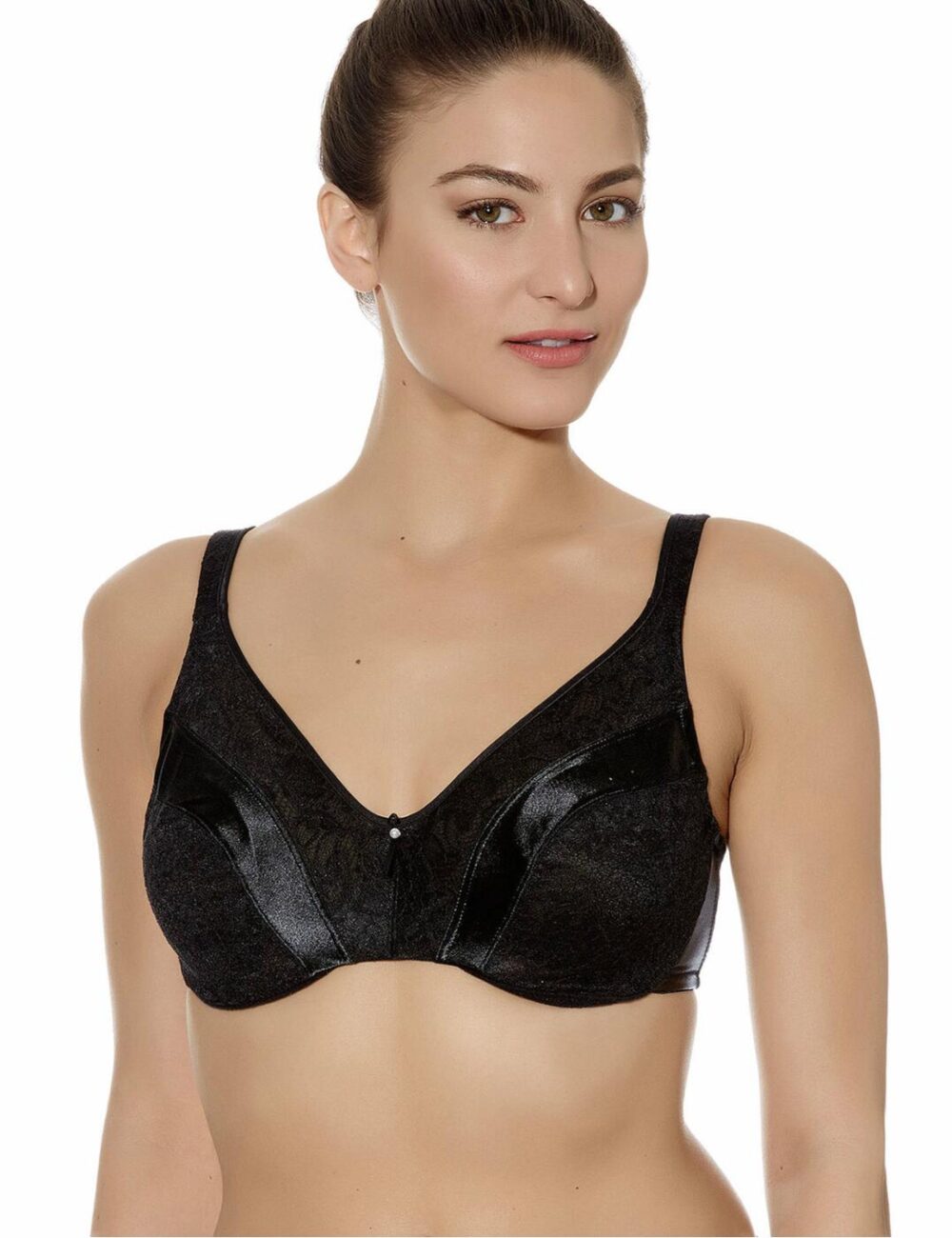 Wacoal Le Minimiser Slimming Bra - Black - 42E
