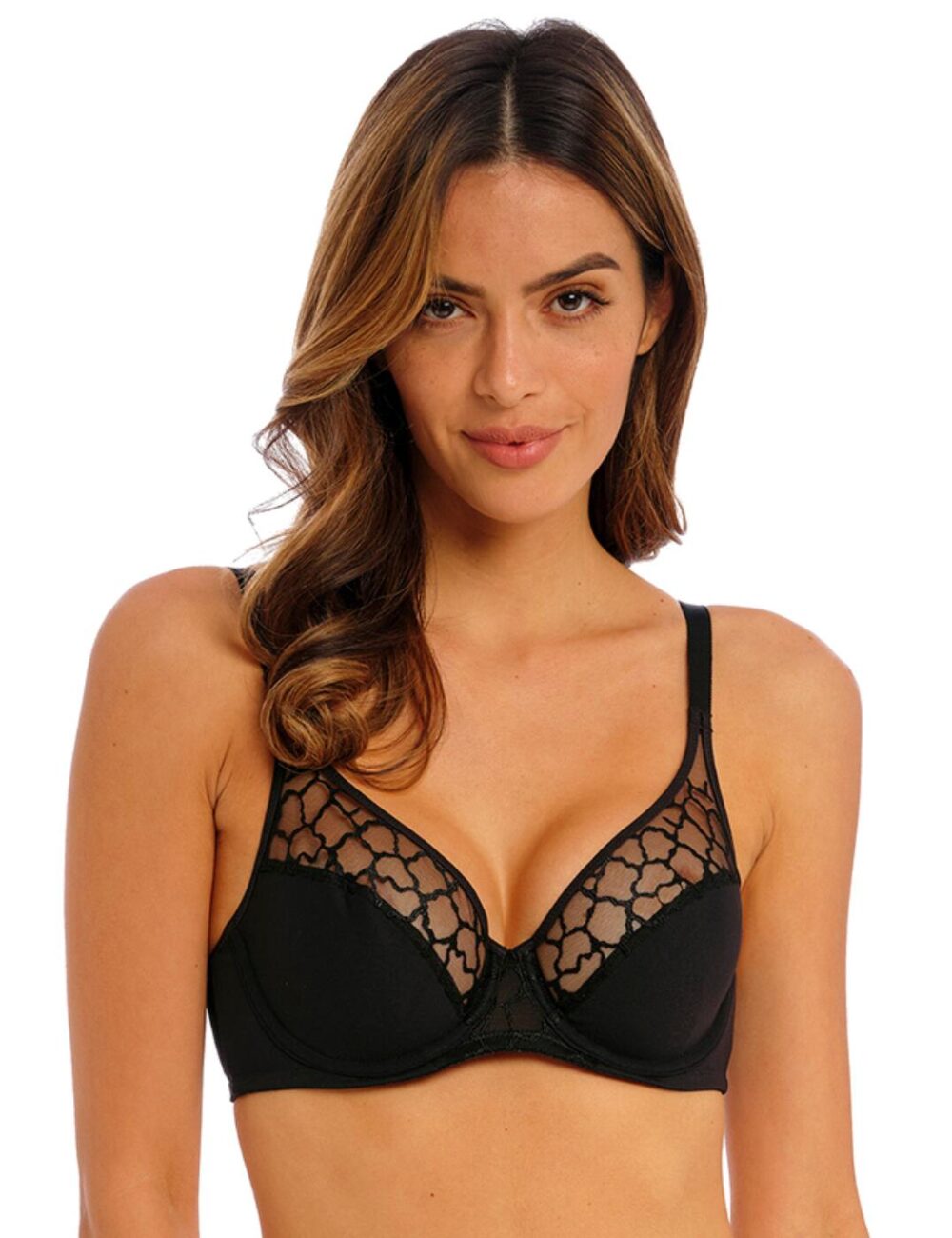 Wacoal Lisse Full Cup Bra - Black - 30DD
