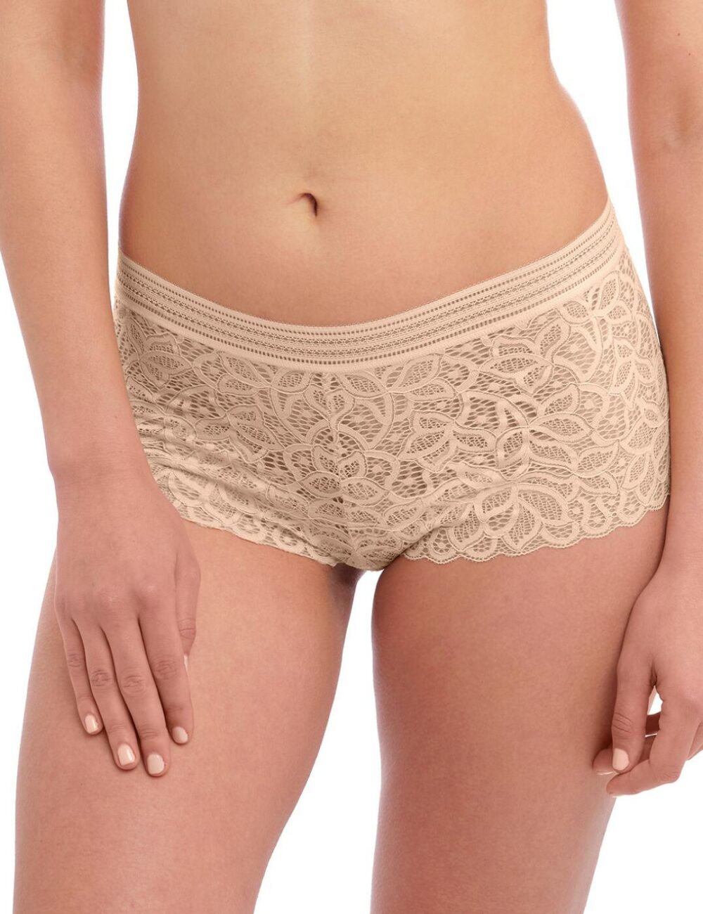 Wacoal Raffine Shorty Brief - Frappe - M - 12