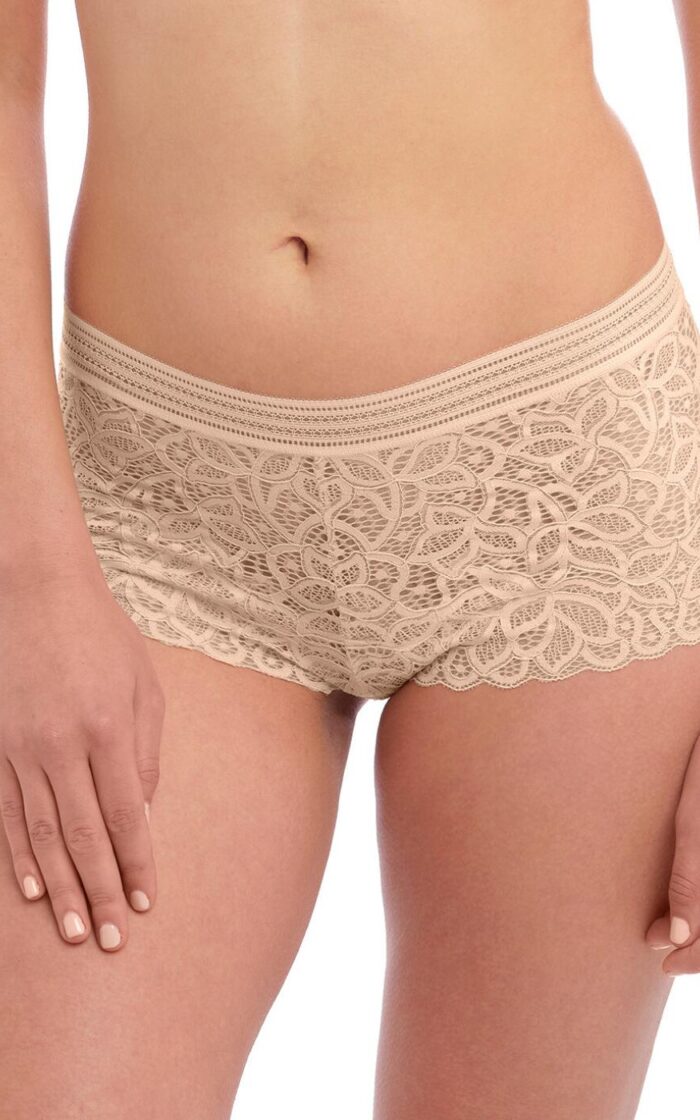 Wacoal Raffine Shorty Brief - Frappe - M - 12