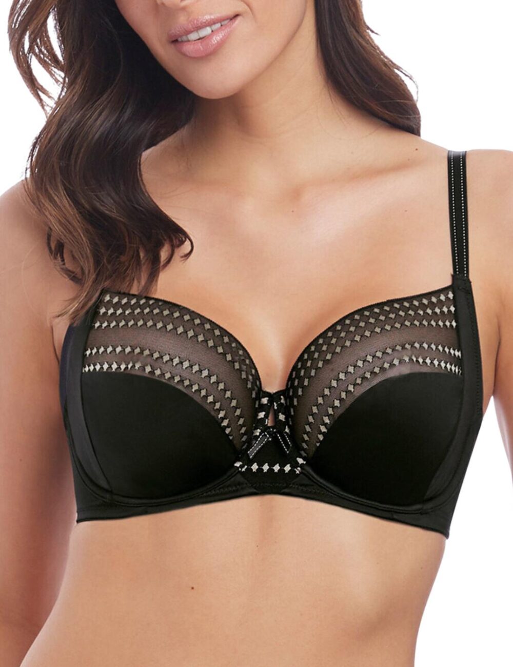Wacoal Respect Full Cup Bra - Black/Champagne - 30D