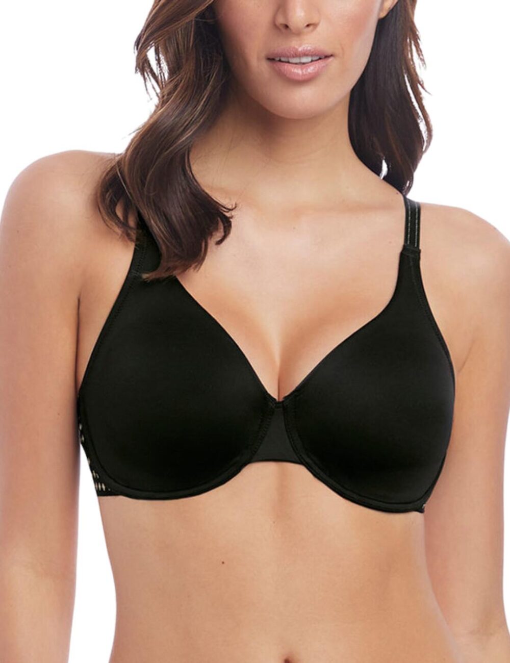 Wacoal Respect Seamless Bra - Black/Champagne - 32C