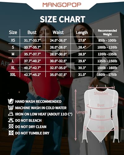 MANGOPOP Women's Boat Neck Long Sleeve Bodysuit Basic Thong Body Suit Fall Going Out Tops 2025 - Image 8