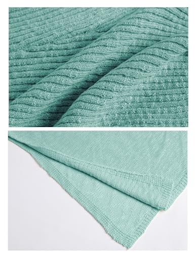 QIBABU Womens Knit Pajamas Sets 2 Piece Outfits Casual Sleeveless Sweater Tank Top Shorts Loungewear Lounge Sets - Image 7