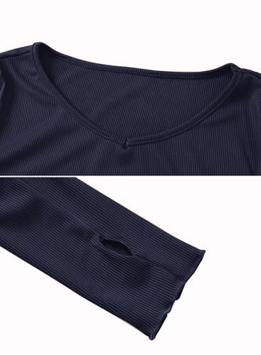 RANPHEE Womens' Fall Fashion Long Sleeve Mini Short Dresses Sexy Casual Club Party Homecoming Outfits - Image 5