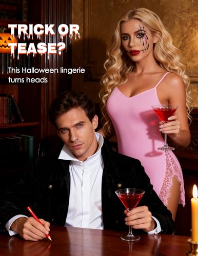 Sexy Night Gowns for Women Lace Trim Sleep Dress Babydoll Lingerie Sexy Sleepwear V Neck Chemise Side Split Nighty - Image 3