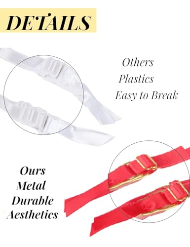 Womens Sexy Garter Belt Lingerie Set for Thigh Highs Stocking Faux Leather Suspenders Belt With 4 Vintage Metal Clips - Image 5