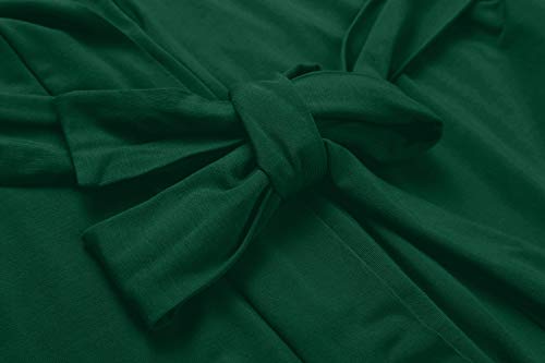 goodmansam Womens Soft Knit Bathrobes Long Kimono Robes Lightweight Sleepwear with Pockets Ladies Loungewear Housecoat - Image 6